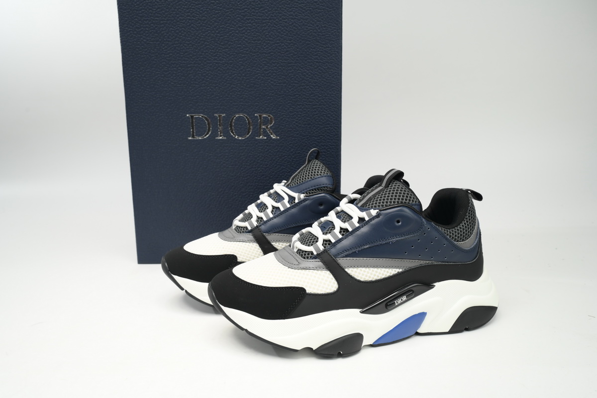 EM Sneakers Dior B22 Blue Black 
