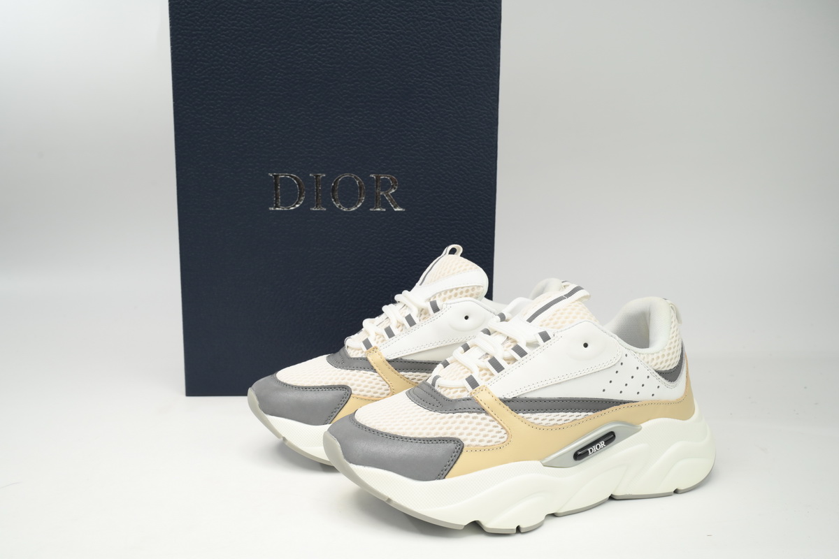 EM Sneakers Dior B22 Cream Beige White 
