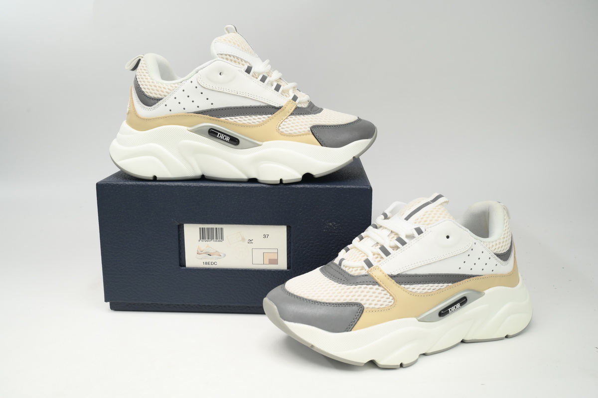 EM Sneakers Dior B22 Cream Beige White 