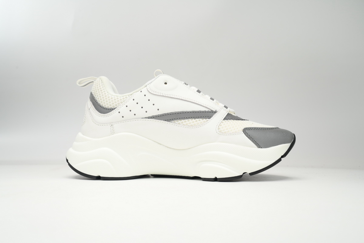 EM Sneakers Dior B22 Triple White Silver 