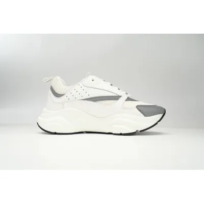 EM Sneakers Dior B22 Triple White Silver  02