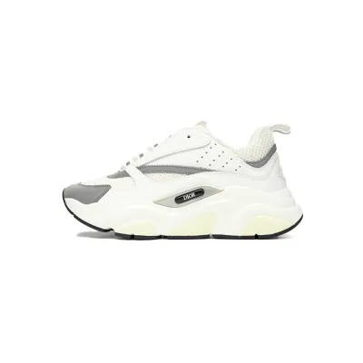 EM Sneakers Dior B22 Triple White Silver  01