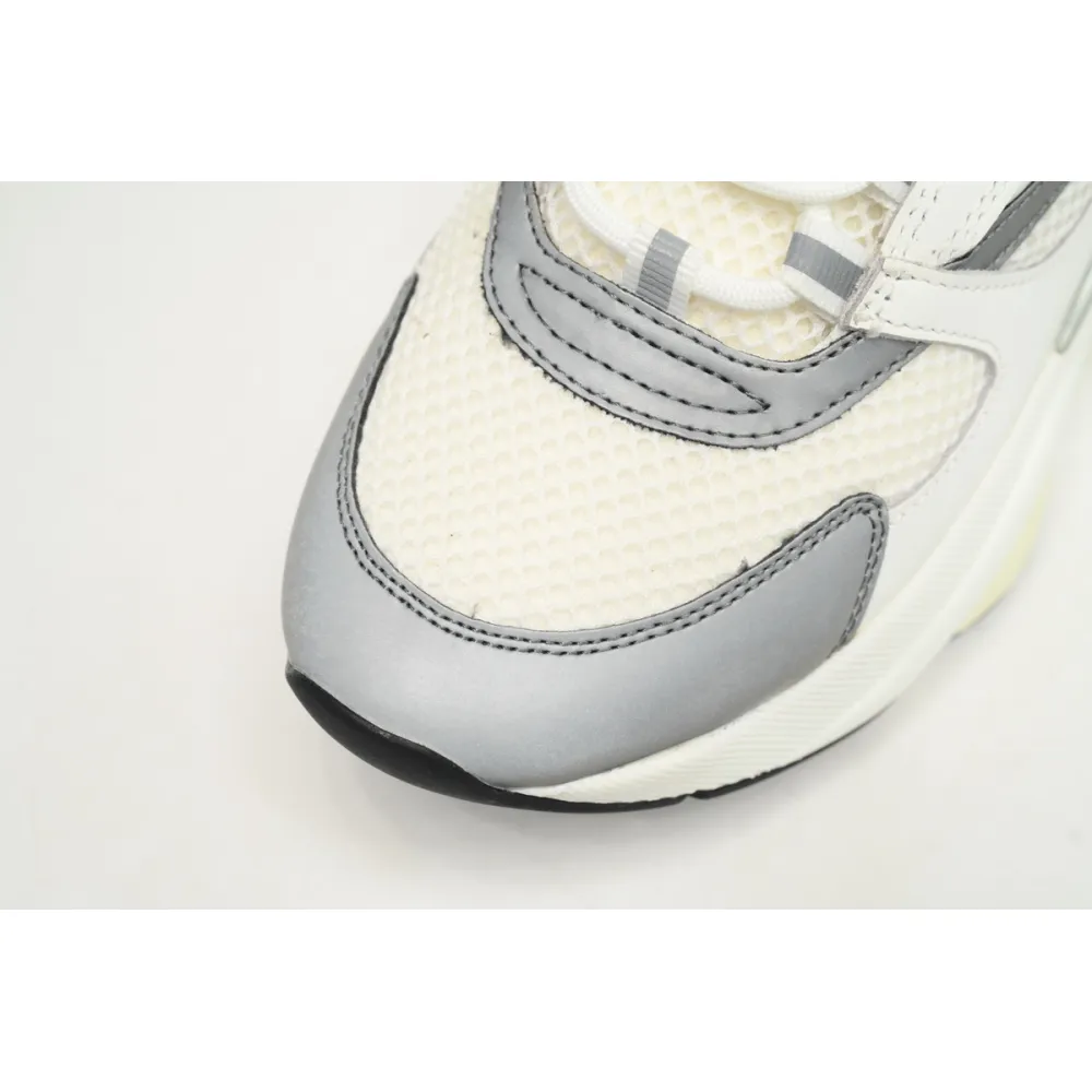 EM Sneakers Dior B22 Triple White Silver 