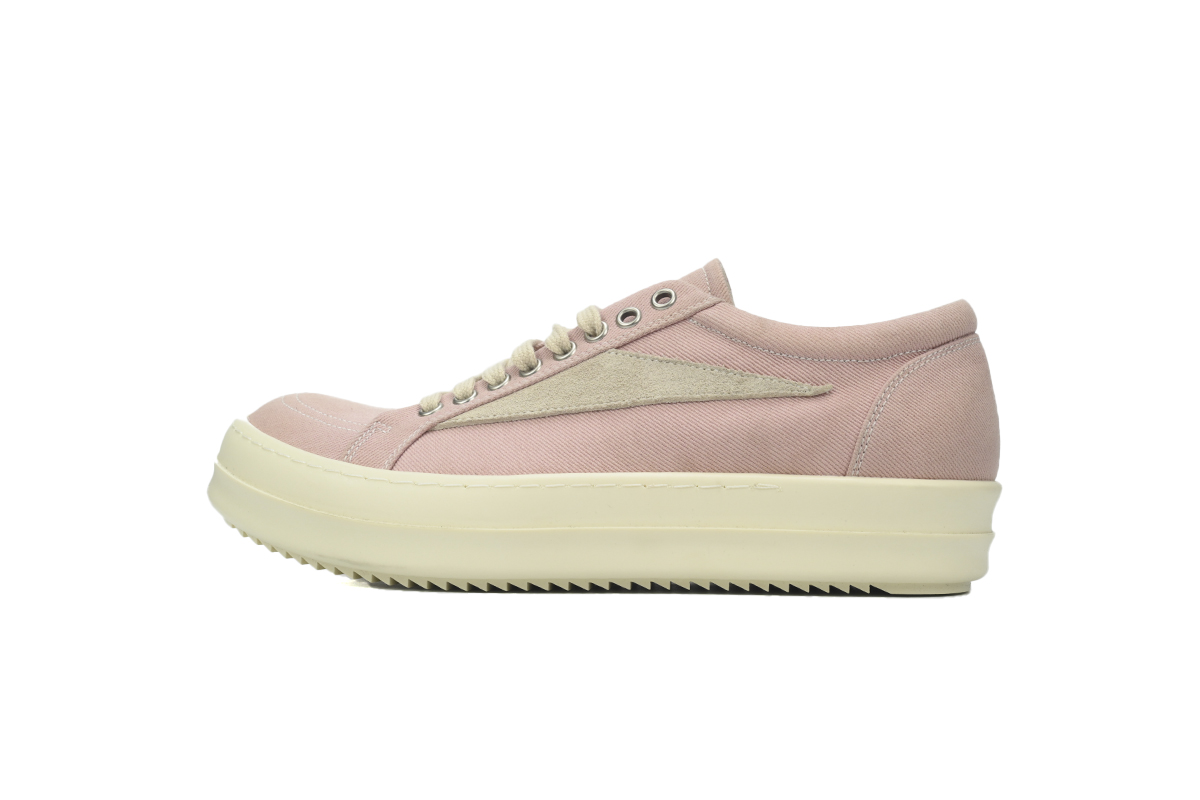 EM Sneakers Rick Owens DRKSHDW EDFU Vintage Sneakers Faded Pink Pearl Milk