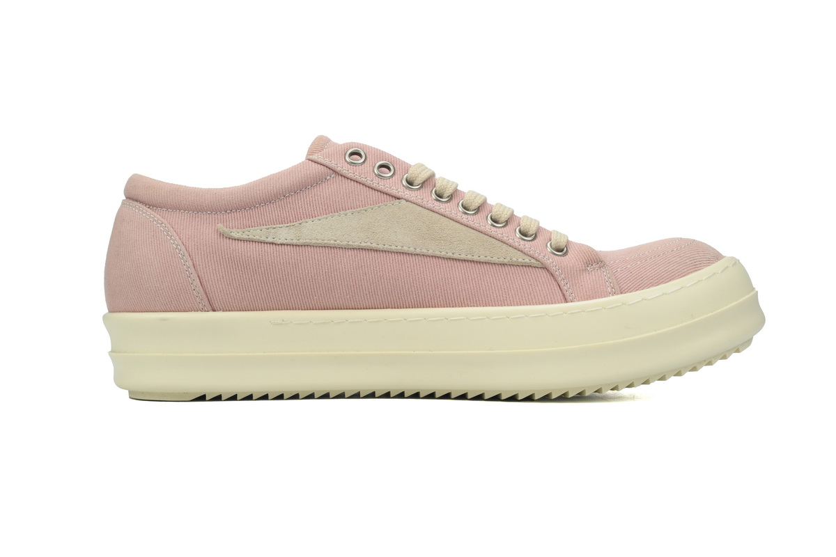 EM Sneakers Rick Owens DRKSHDW EDFU Vintage Sneakers Faded Pink Pearl Milk