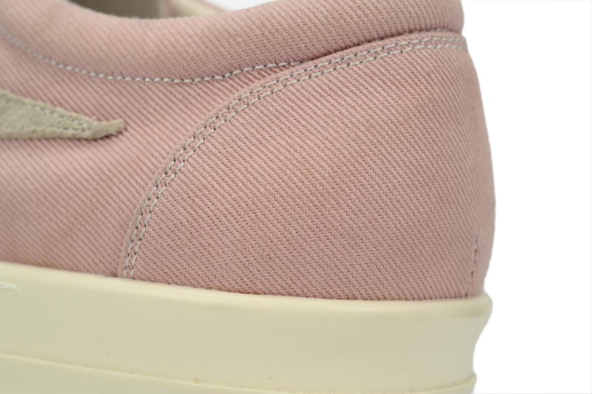 EM Sneakers Rick Owens DRKSHDW EDFU Vintage Sneakers Faded Pink Pearl Milk