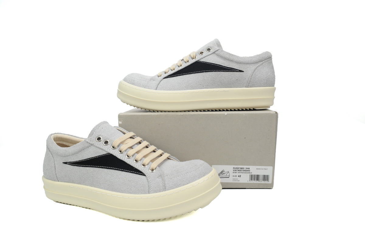 EM Sneakers Rick Owens DRKSHDW Vintage Oyster Black