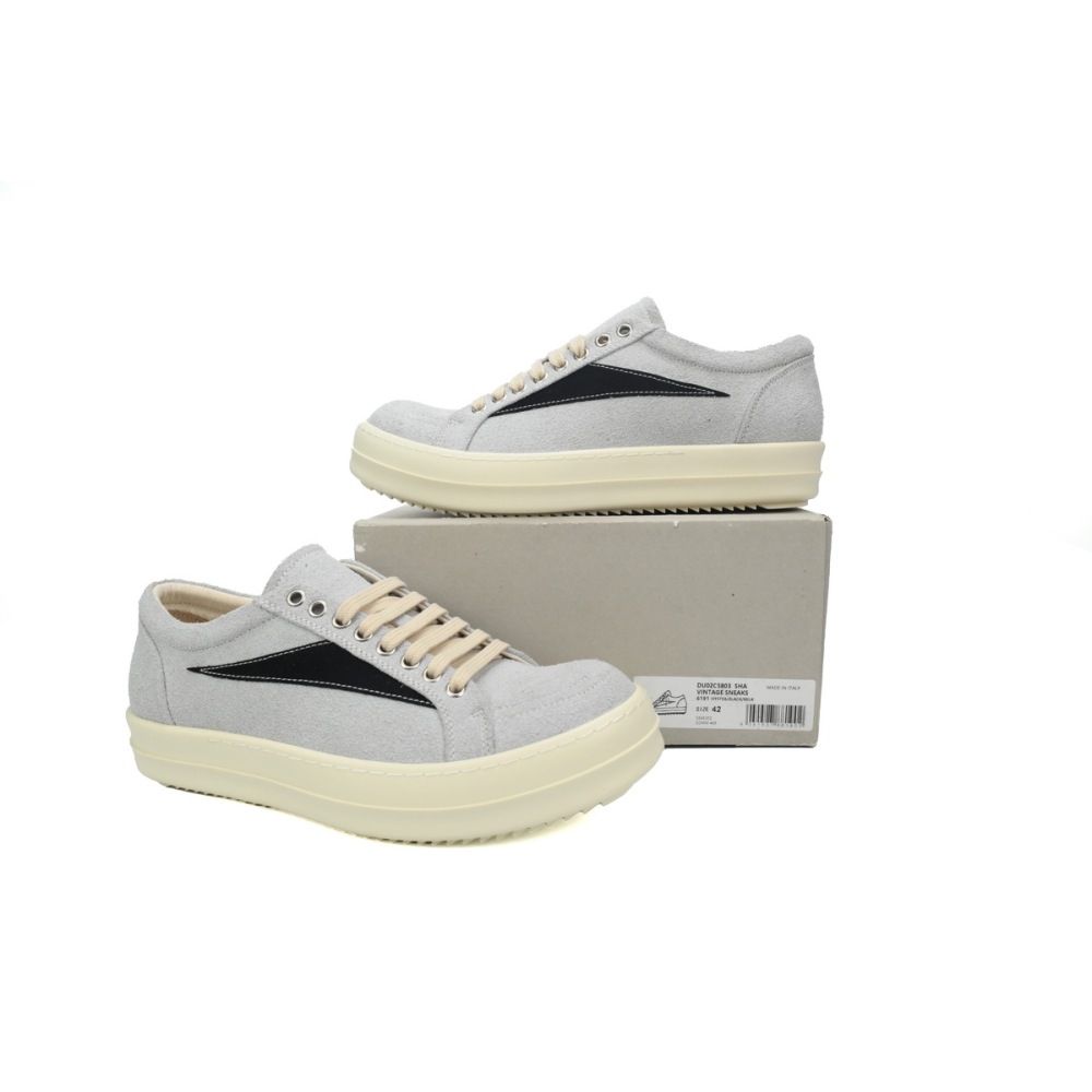 EM Sneakers Rick Owens DRKSHDW Vintage Oyster Black