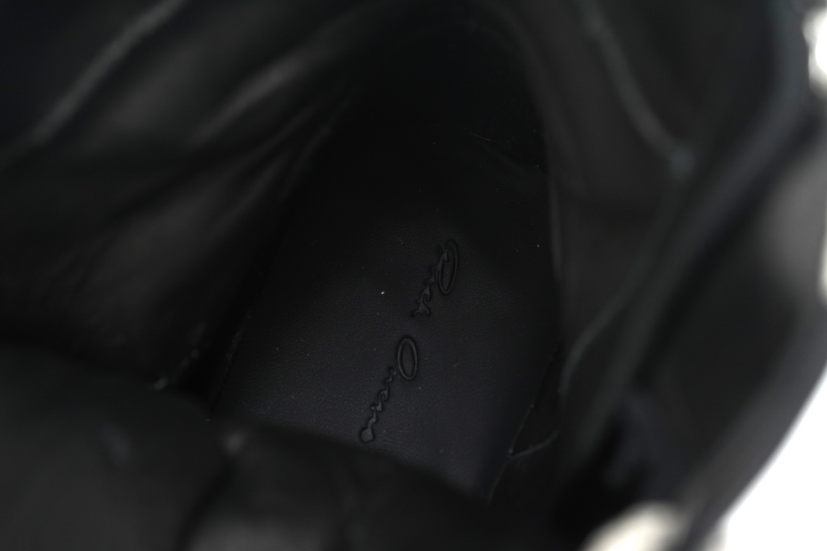 EM Sneakers Rick Owens GeoBasket Oversized Eylet Black White