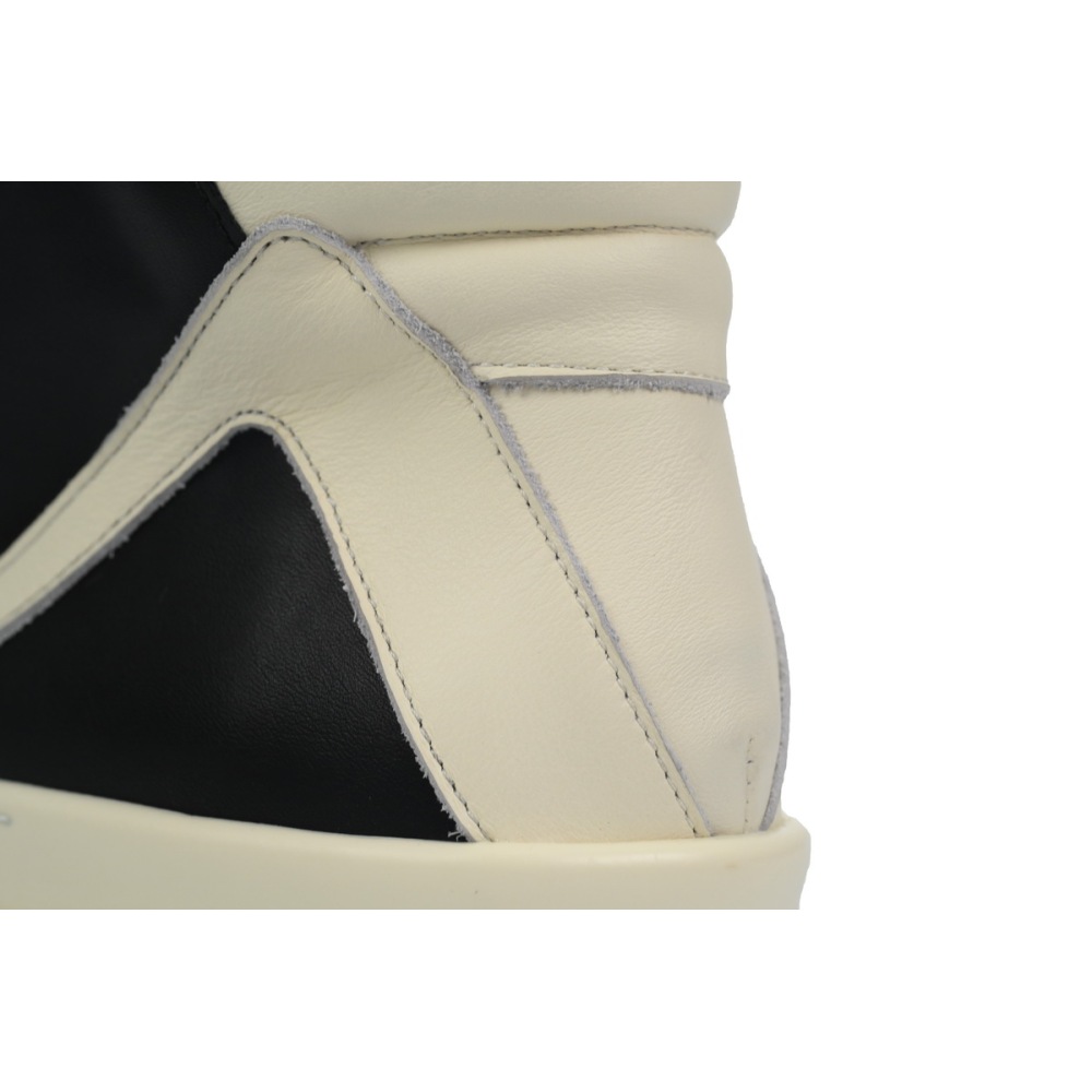 EM Sneakers Rick Owens GeoBasket Oversized Eylet Black White