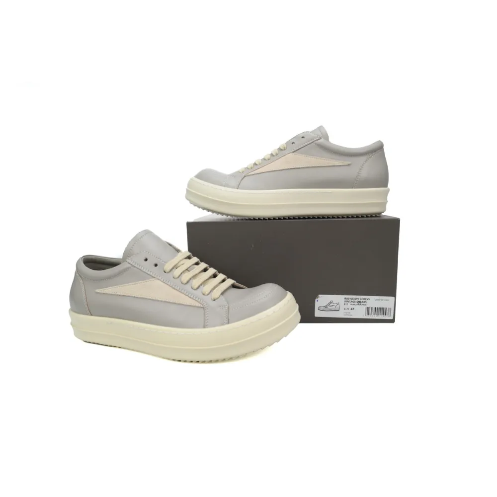EM Sneakers Rick Owens Lido Vintage Leather Sneakers