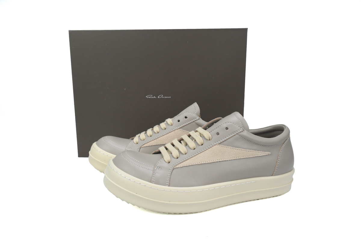 EM Sneakers Rick Owens Lido Vintage Leather Sneakers