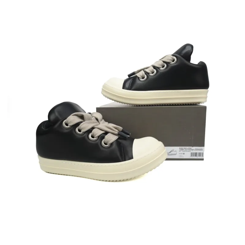 EM Sneakers Rick Owens Porterville Jumbolaced Low Black
