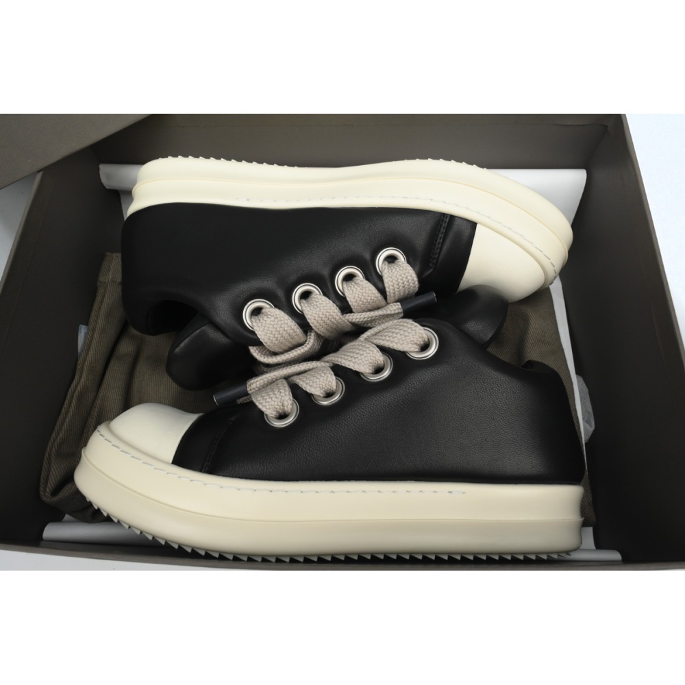 EM Sneakers Rick Owens Porterville Jumbolaced Low Black