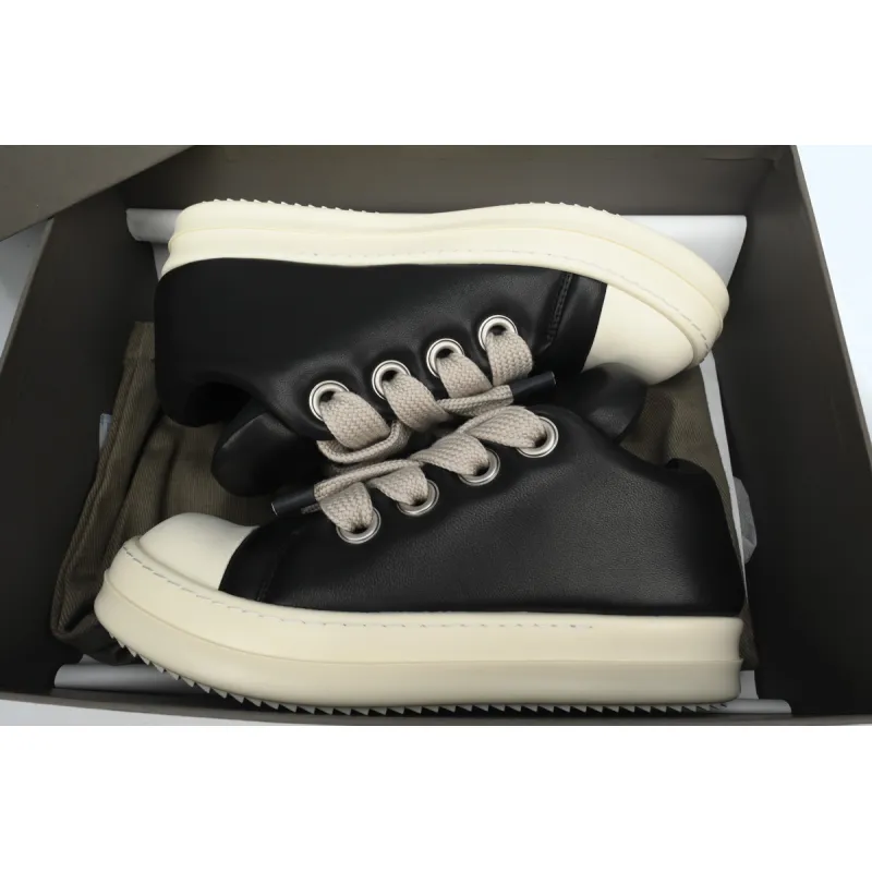 EM Sneakers Rick Owens Porterville Jumbolaced Low Black