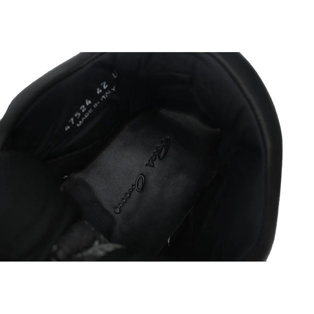 EM Sneakers Rick Owens Porterville Jumbolaced Low Black