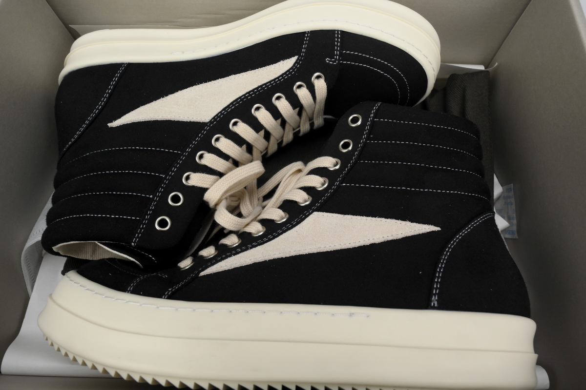 EM Sneakers Rick Owens DRKSHDW Vintage High Black Milk