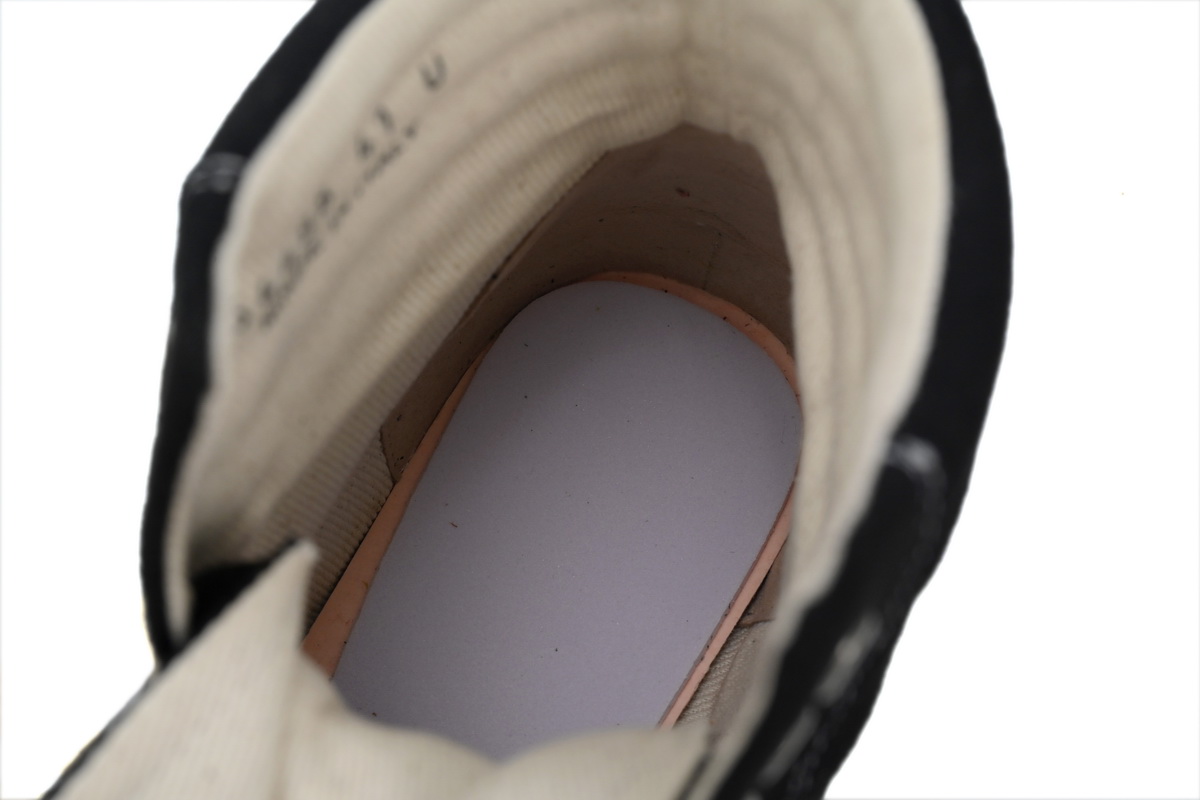 EM Sneakers Rick Owens DRKSHDW Vintage High Black Milk