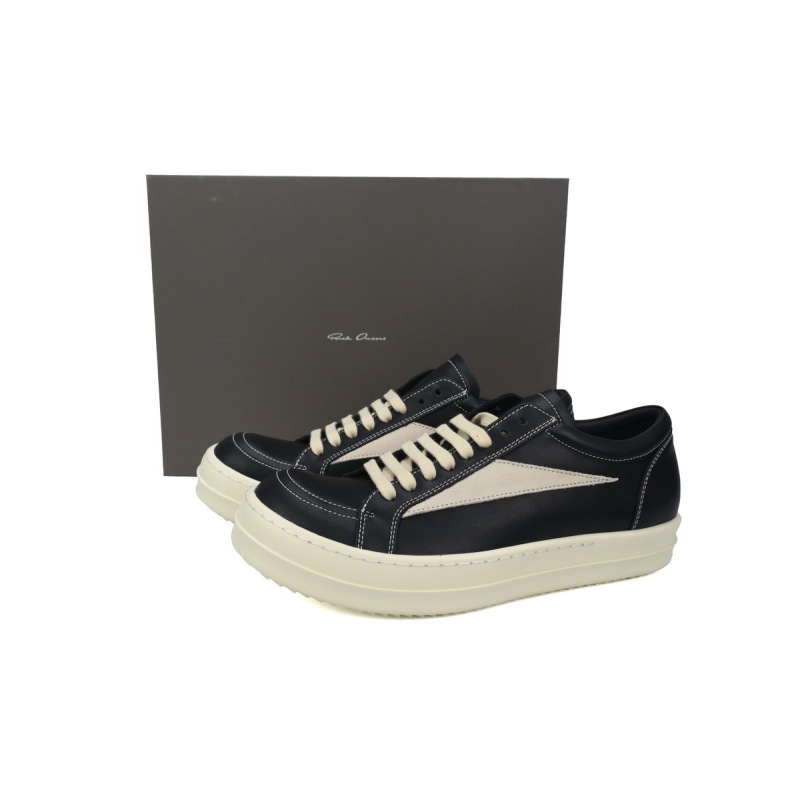 EM Sneakers Rick Owens DRKSHDW Vintage Sneaks Black Milk