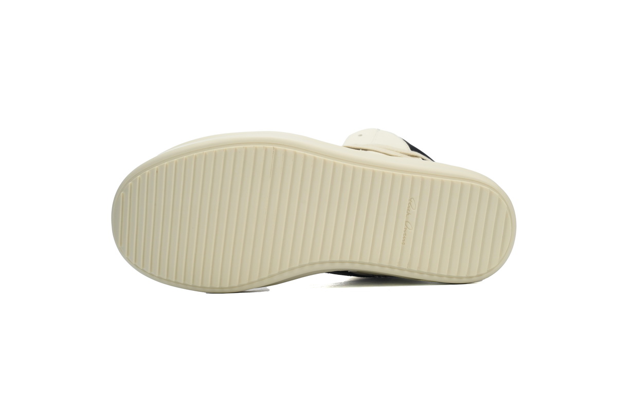 EM Sneaskers Rick Owens Luxor Geobasket High Milk Black