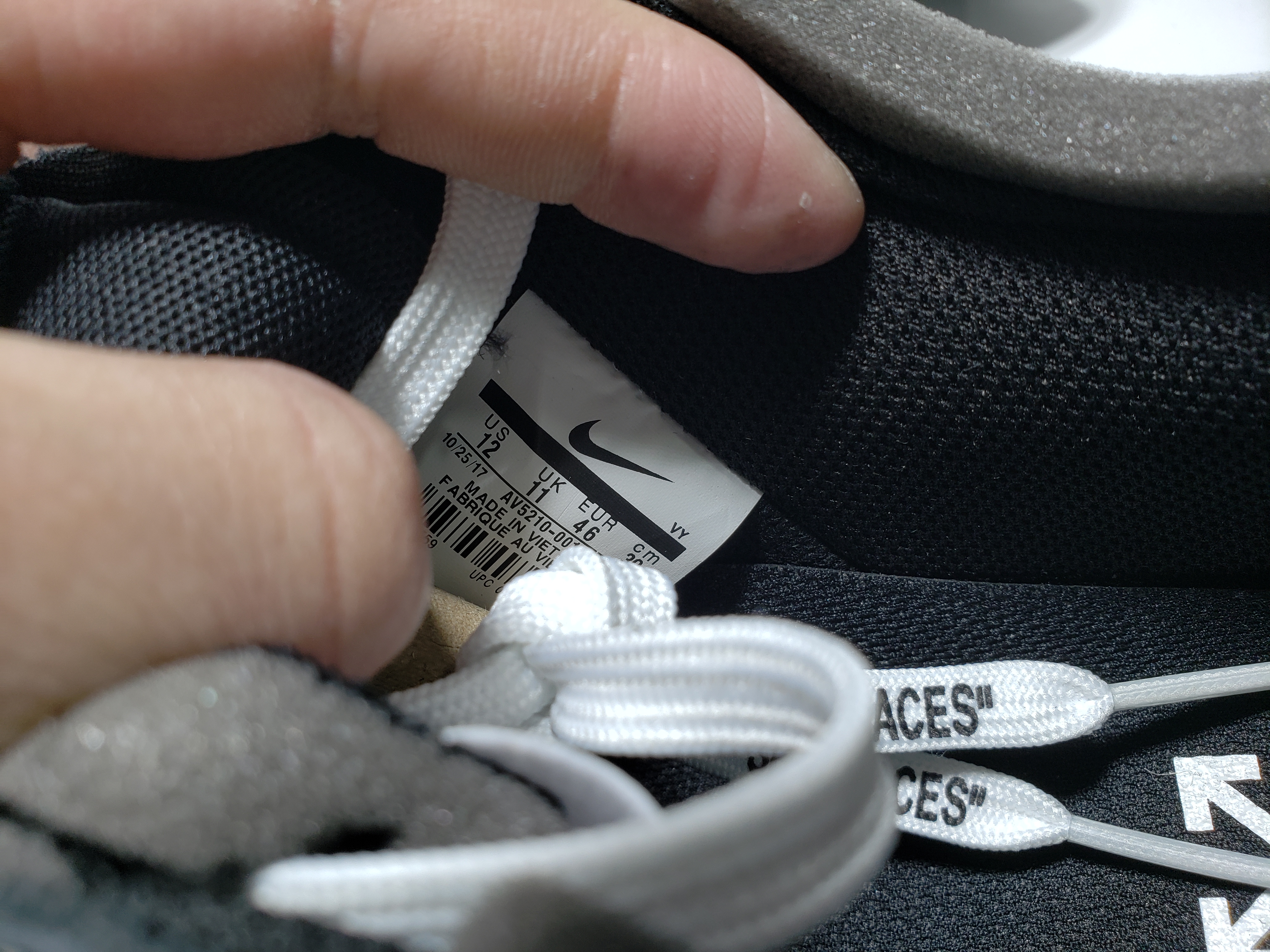 EM Sneakers Nike Air Force 1 Low '07 Off-White MOMA