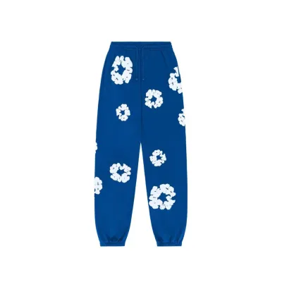 EM Sneakers Denim Tears The Cotton Wreath Sweatpants Blue 01