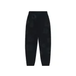 EM Sneakers Denim Tears The Cotton Wreath Sweatpants Black Monochrome