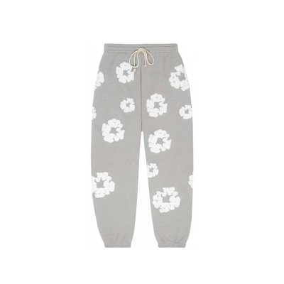 EM Sneakers Denim Tears The Cotton Wreath Sweatpants Grey 01