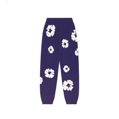 EM Sneakers Denim Tears The Cotton Wreath Sweatpants Purple 01