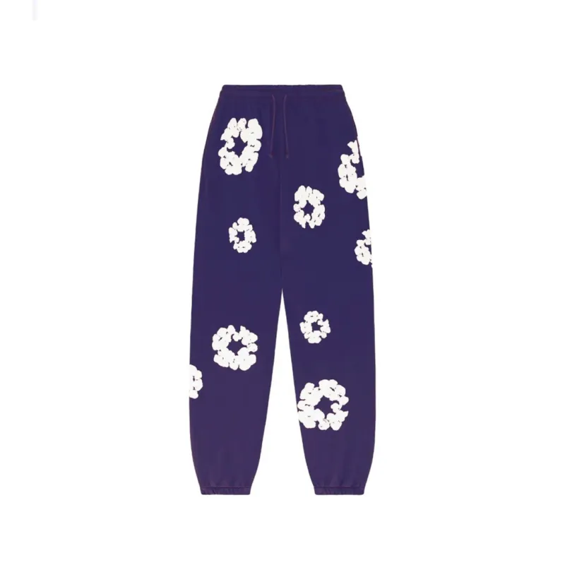 EM Sneakers Denim Tears The Cotton Wreath Sweatpants Purple