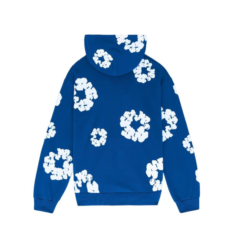 EM Sneakers Denim Tears The Cotton Wreath Sweatshirt Royal Blue