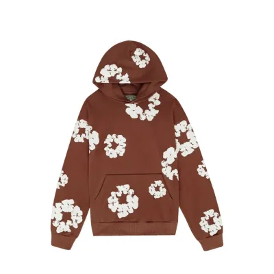 EM Sneakers Denim Tears The Cotton Wreath Sweatshirt Royal Brown 01