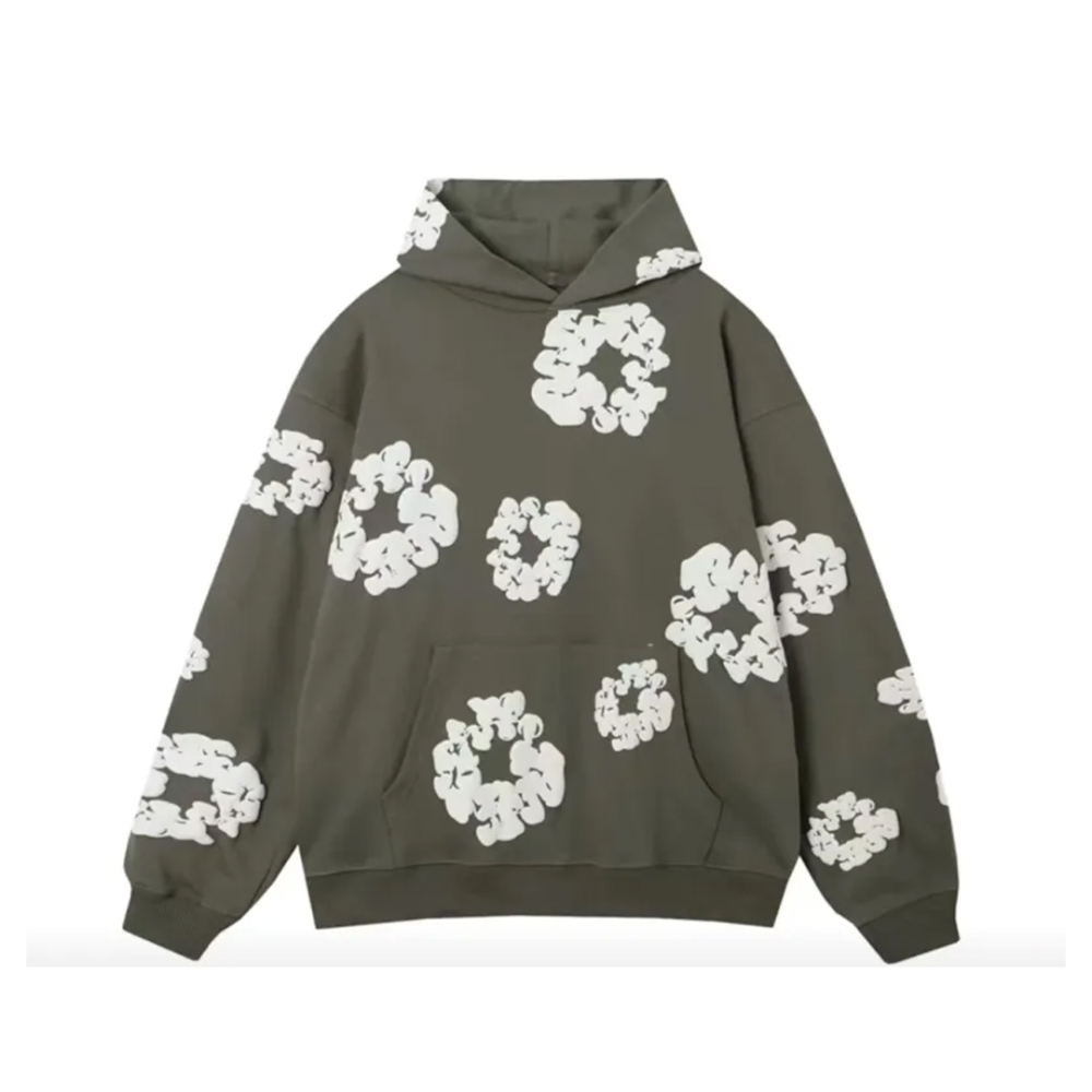 EM Sneakers Denim Tears The Cotton Wreath Sweatshirt Royal Dark Grey