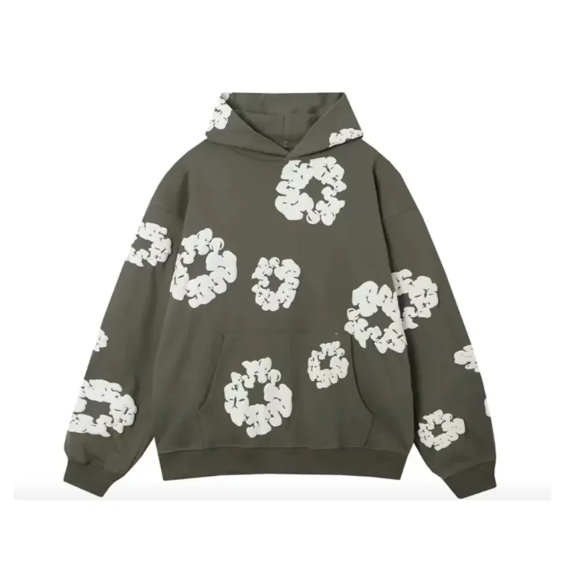 EM Sneakers Denim Tears The Cotton Wreath Sweatshirt Royal Dark Grey