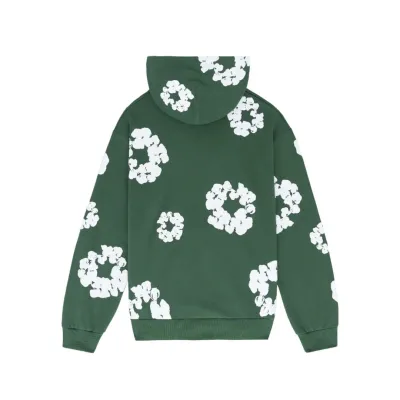 EM Sneakers Denim Tears The Cotton Wreath Sweatshirt Royal Green 02