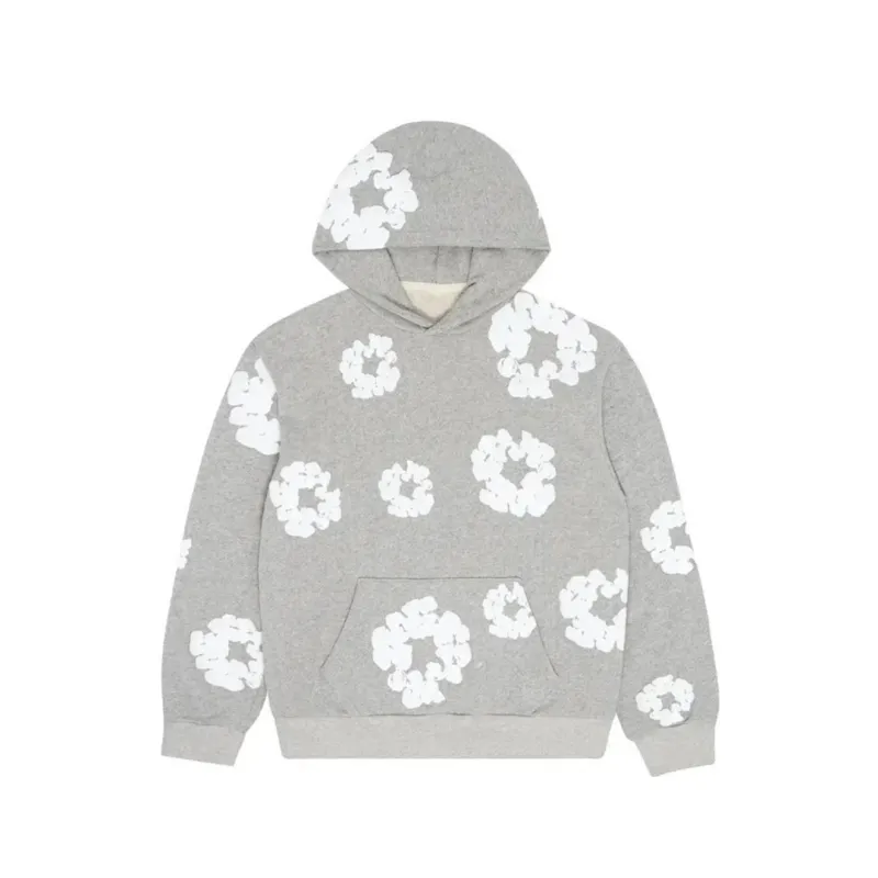 EM Sneakers Denim Tears The Cotton Wreath Sweatshirt Royal Grey