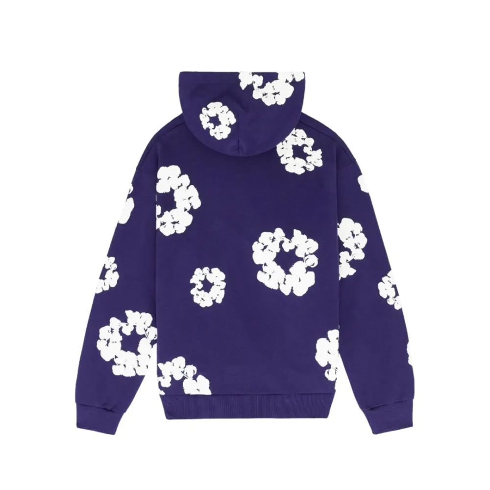EM Sneakers Denim Tears The Cotton Wreath Sweatshirt Royal Purple