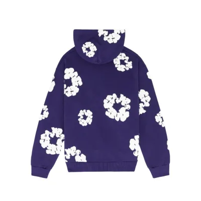 EM Sneakers Denim Tears The Cotton Wreath Sweatshirt Royal Purple 02