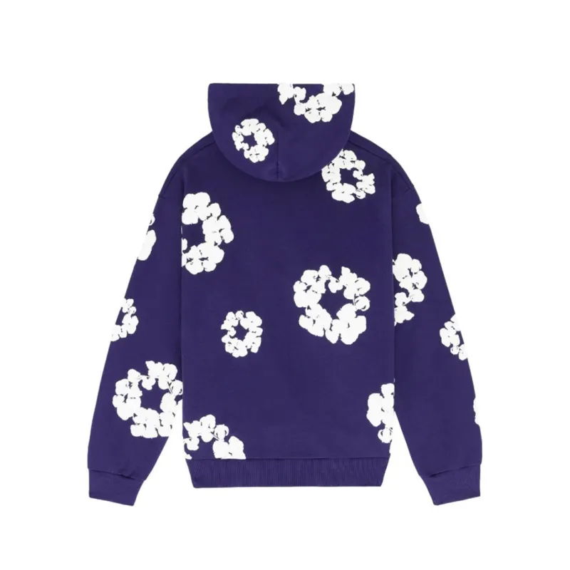 EM Sneakers Denim Tears The Cotton Wreath Sweatshirt Royal Purple