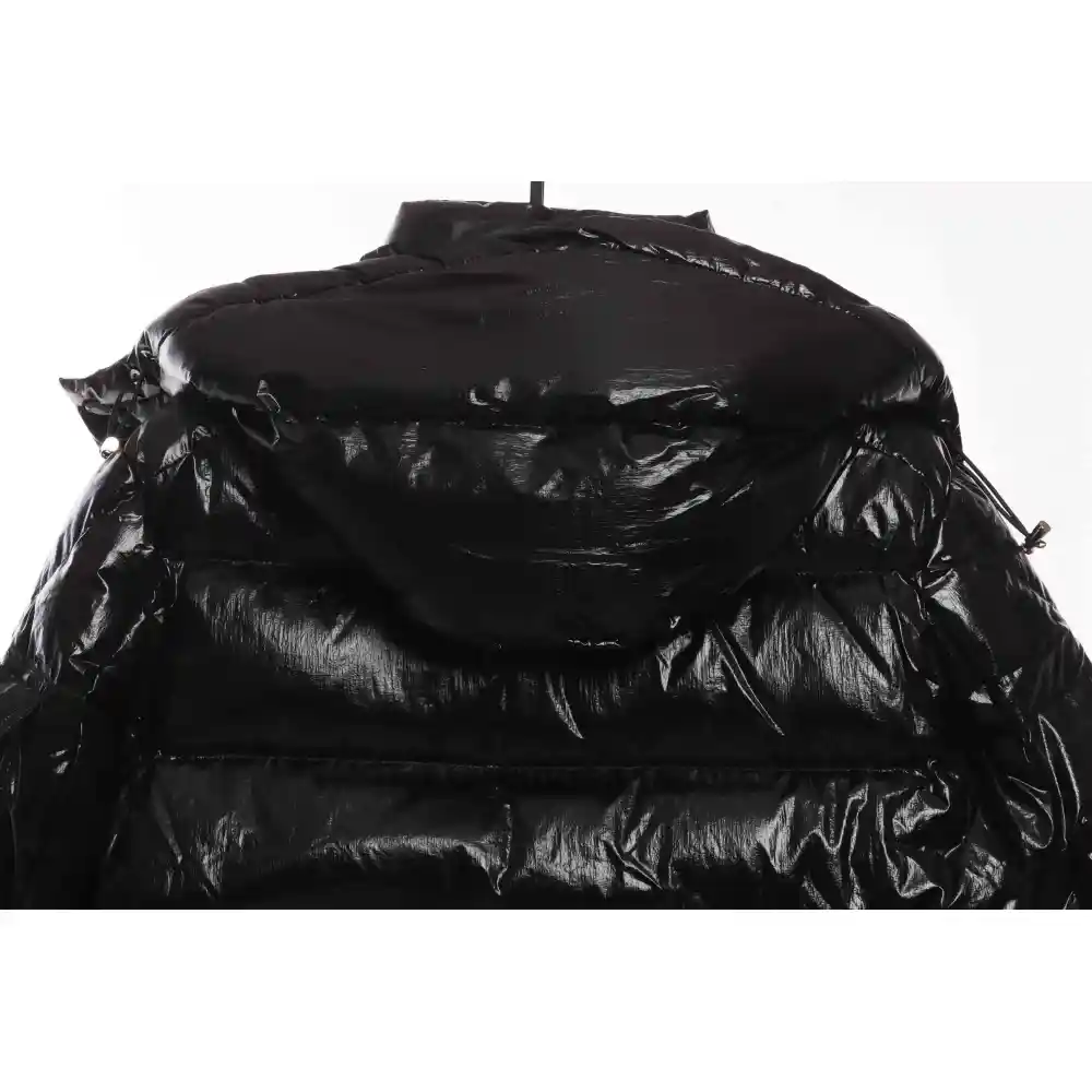 EM Sneakers Moncler Maya Lacquered Down Jacket Black