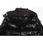 EM Sneakers Moncler Maya Lacquered Down Jacket Black