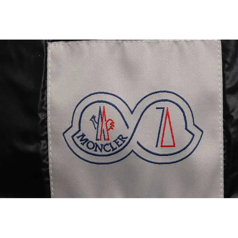 EM Sneakers Moncler Maya Lacquered Down Jacket Black