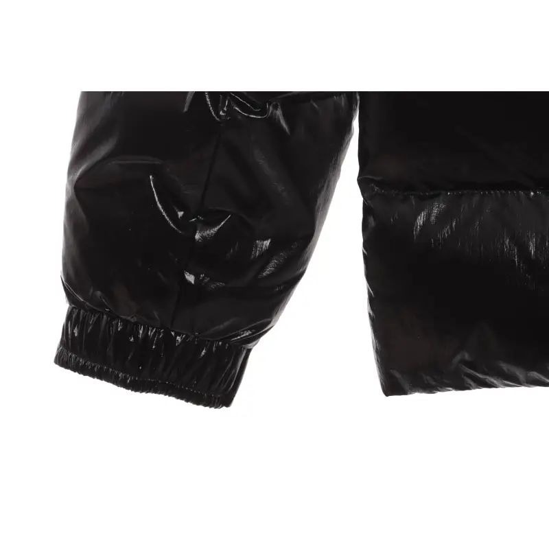 EM Sneakers Moncler Maya Lacquered Down Jacket Black