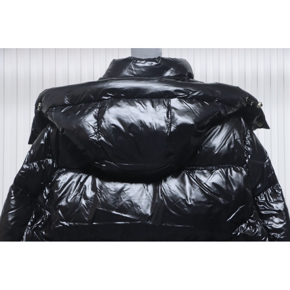 EM Sneakers Moncler Tricolor Web Down Jacket Black