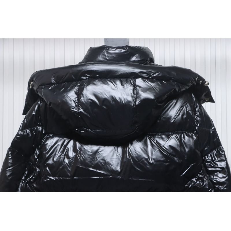 EM Sneakers Moncler Tricolor Web Down Jacket Black