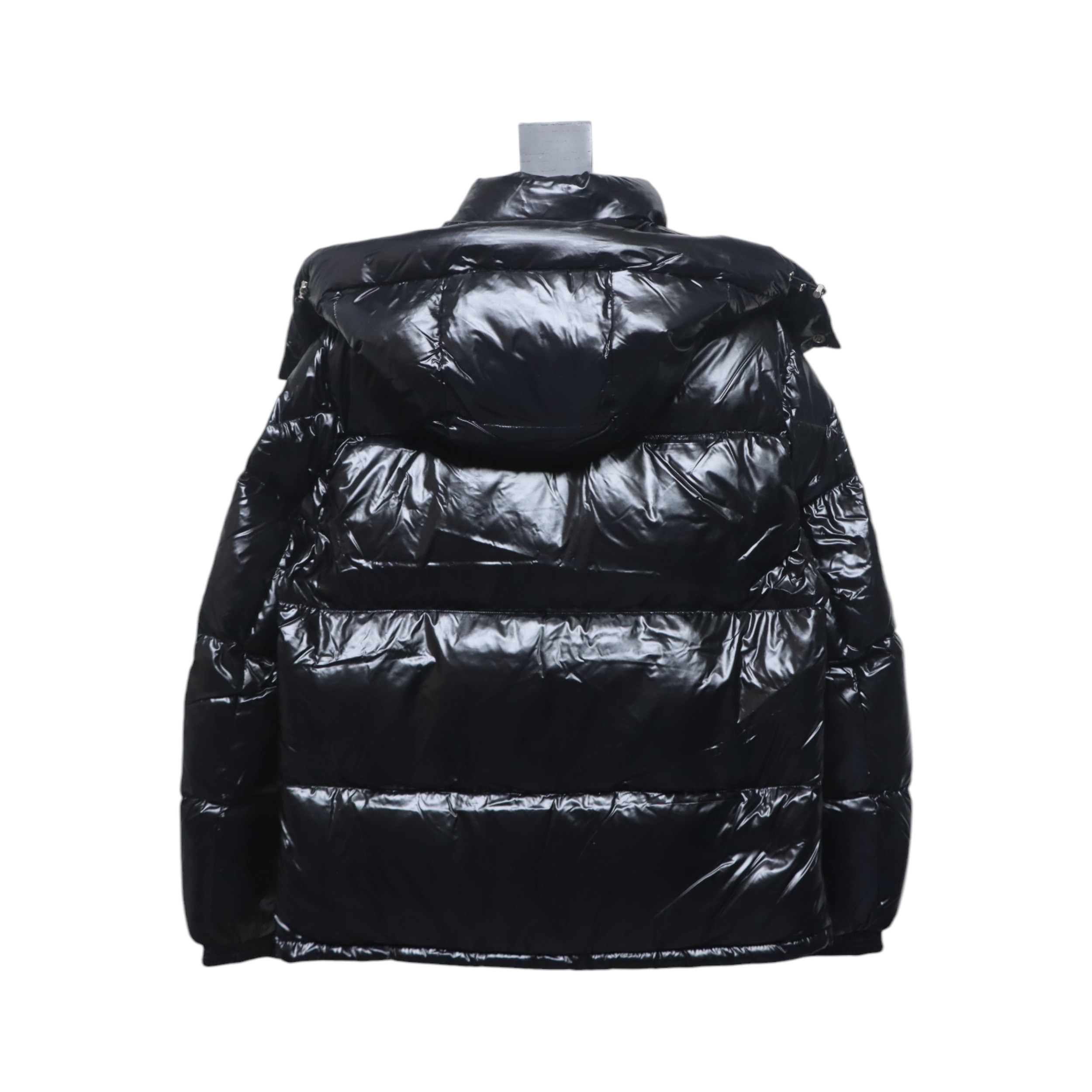 EM Sneakers Moncler Tricolor Web Down Jacket Black