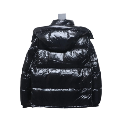 EM Sneakers Moncler Tricolor Web Down Jacket Black 02