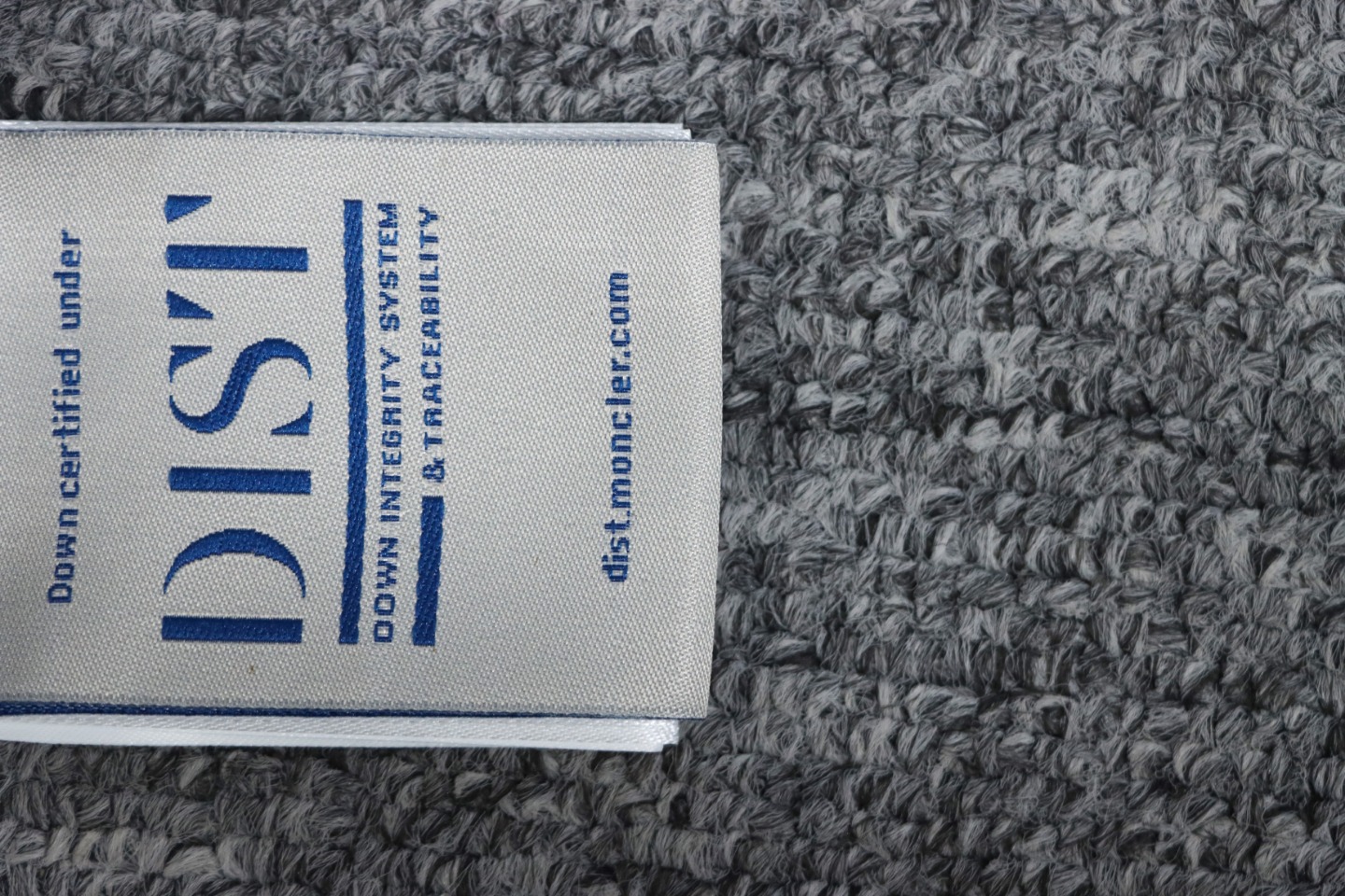 EM Sneakers Moncler Tricolor Web Down Jacket Black