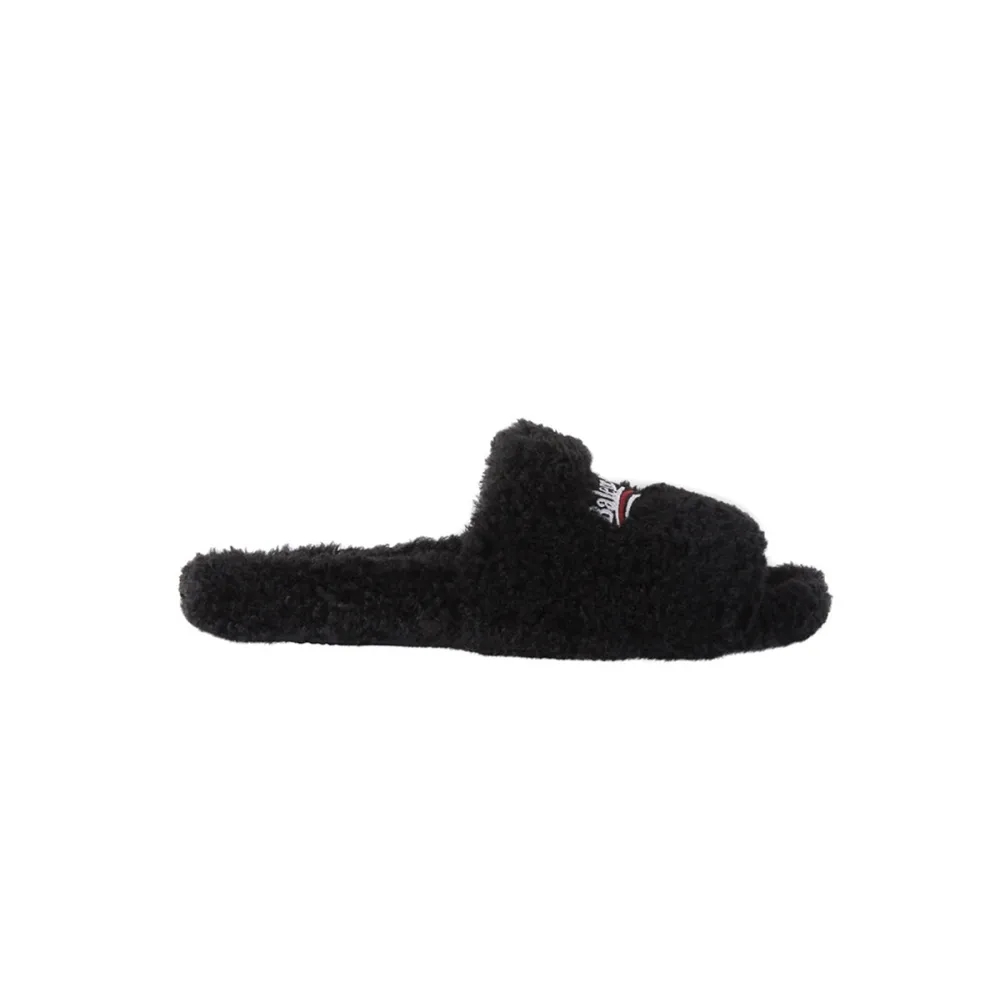 EM Sneakers Balenciaga Furry Slide Black