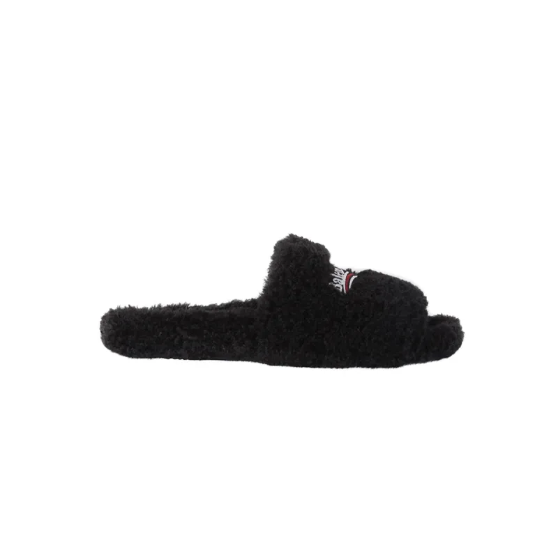 EM Sneakers Balenciaga Furry Slide Black